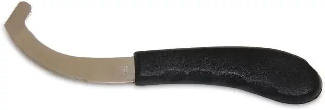 Produktbild von HFI Fliegenei-Messer zur Fellpflege aus Kunststoff in Schwarz