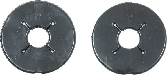 Produktbild von HFI Gebissscheiben aus Gummi in Schwarz