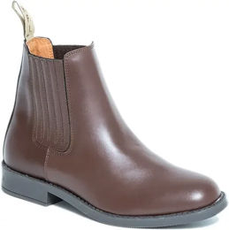 Produktbild von HFI Jodhpur Reitstiefel aus Gummi Braun Unisex Größe 41