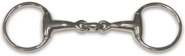 Produktbild von HFI Olivenkopftrense doppelt gebrochen aus Edelstahl in Silber