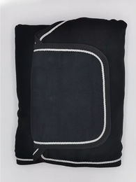 Produktbild von HFI Präsentationsdecke aus Fleece in Schwarz 125 cm