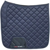 Produktbild von HFI Pro Sattelunterlage für Pferde aus Kunstleder in Schwarz oder Blau