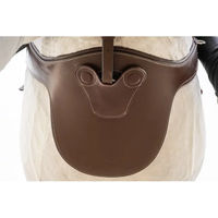 Produktbild von HFI Reitsattelgurt aus Leder mit Magneten in Beige oder Braun