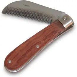 Produktbild von HFI Rosshaarmesser aus Edelstahl in Braun und Silber