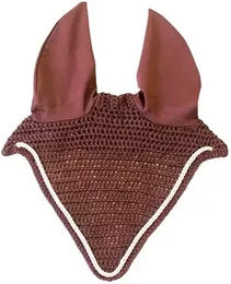 Produktbild von HFI Runde Pferdehaube Full Braun