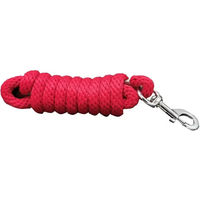 Produktbild von HFI Runde Reitlonge aus Nylon mit Karabiner in Rot für Damen