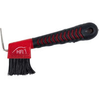 Produktbild von HFI Rutschfester Hufauskratzer für die Hufpflege in Rot