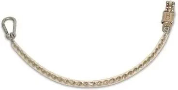 Produktbild von HFI Sicherheitskette mit Kunststoff und Metall in Gold oder Silber