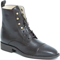 Produktbild von HFI Softy Reitstiefel aus Leder Unisex Schwarz Braun Größe 43