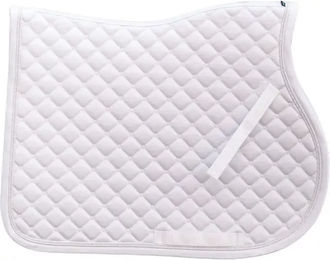 Produktbild von HFI Square Springschabracke aus Bambus Weiß für Vollblut
