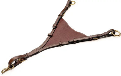 Produktbild von HFI Vollmondgaffel aus Leder in Beige oder Braun