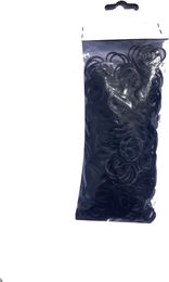 Produktbild von HFI Zopfgummi Schwarz 500 Stück
