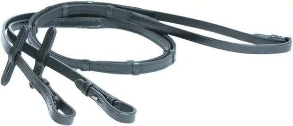 HFI Zügel aus Leder in Schwarz – Bild 1 von 1