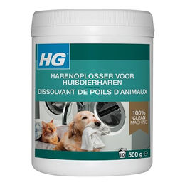 HG Tierhaarlöser für Kleidung und Textilien zur Entfernung von Hunde- und Katzenhaaren 500g – Bild 1 von 2