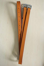HH Steigbügelriemen Avellana Hellbraun 155 cm x 29 mm Natur – Bild 1 von 1