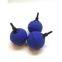 Produktbild von Hi-Oxygen Luftstein Kugel blau Ø 50mm für Fisch und Teich 6er Pack
