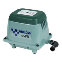 Produktbild von Hiblow Luftpumpe 40 HP für den Teichbetrieb