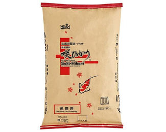 Produktbild von Hikari Saki Hikari Color Diet Floating S Koifutter für Fische 15 kg