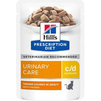 Produktbild von Hill's c/d Feline Urinary Katzen Nassfutter Lachs 24 x 85 g