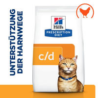 Produktbild von Hill's c/d Feline Urinary Nassfutter Huhn 24 x 85 g Diätfutter für Katzen