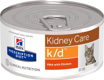 Hill's k/d Feline Diätfutter Huhn für Katzen mit Nierenerkrankung 24 x 156 g – Bild 1 von 3