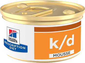 Hill's k/d Kidney Care Feline Mousse Huhn 12 x 85 g – Bild 1 von 1