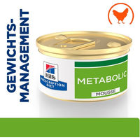 Produktbild von Hill's Metabolic Weight Management Katzen Mousse Huhn 12 x 85 g