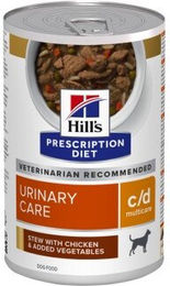 Hill's Prescription Diet c/d Multicare Canine Adult Nassfutter Ragout mit Huhn und Gemüse für Hunde zur Unterstützung der Harnwege 48x354 g – Bild 1 von 3