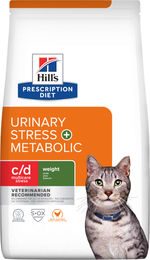 Hill's Prescription Diet c/d Multicare Stress + Metabolic Trockenfutter für Katzen Adult zur Unterstützung der Harnwege und Gewichtskontrolle 3 kg - 2 x 3 kg – Bild 1 von 7