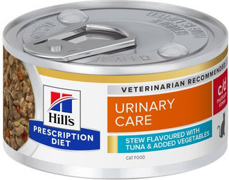 Hill's Prescription Diet c/d Multicare Stress Ragout mit Thunfisch und Gemüse für erwachsene Katzen 24 x 82 g - 24 x 82 g – Bild 1 von 5