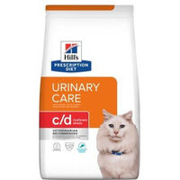 Produktbild von Hill's Prescription Diet c/d Multicare Stress Urinary Care Trockenfutter für Katzen Adult Meeresfisch 3 kg - 2 x 3 kg