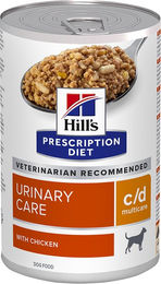 Produktbild von Hill's Prescription Diet c/d Multicare Urinary Care Hund Nassfutter Huhn Ragout Adult 24 x 370 g - 24 x 370 g