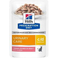 Produktbild von Hill's Prescription Diet c/d Multicare Urinary Care Hund Nassfutter Lachs 48x85 g - 48 x 85 g