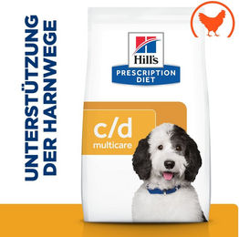 Hill's Prescription Diet c/d Multicare Urinary Care Hundefutter mit Huhn für erwachsene Hunde aller Größen - 4 kg – Bild 1 von 10