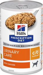 Hill's Prescription Diet c/d Multicare Urinary Care Nassfutter für erwachsene Hunde mit Huhn 12 x 370 g - 12 x 370 g – Bild 1 von 11