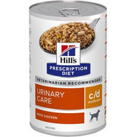 Produktbild von Hill's Prescription Diet c/d Urinary Care Hund Nassfutter Huhn 12 x 370 g