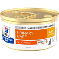 Produktbild von Hill's Prescription Diet c/d Urinary Care Mousse Huhn 12 x 85 g