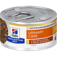 Produktbild von Hill's Prescription Diet c/d Urinary Care Nassfutter für erwachsene Hunde mit Huhn und Gemüse 48 x 82 g - 48 x 82 g