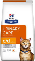 Hill's Prescription Diet c/d Urinary Multicare Trockenfutter für erwachsene Katzen 8 kg - 8 kg – Bild 1 von 7
