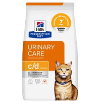 Produktbild von Hill's Prescription Diet c/d Urinary Multicare Trockenfutter für Katzen zur Unterstützung der Harnwege 12 kg - 12 kg