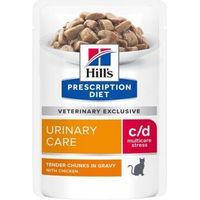 Produktbild von Hill's Prescription Diet c/d Urinary Stress Hund Nassfutter Huhn 24x85 g - 24 x 85 g