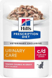 Hill's Prescription Diet c/d Urinary Stress Katzen Nassfutter Huhn 48 x 85 g – Bild 1 von 3