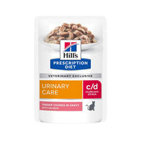 Produktbild von Hill's Prescription Diet c/d Urinary Stress Katzen Nassfutter Lachs 48 x 85 g