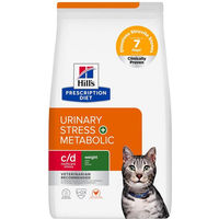 Produktbild von Hill's Prescription Diet c/d Urinary Stress + Metabolic Trockenfutter für erwachsene Hunde zur Unterstützung der Harnwege und Gewichtskontrolle 11 kg