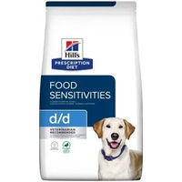 Produktbild von Hill's Prescription Diet d/d Food Sensitivities Hundefutter mit Ente und Reis Hypoallergenes Trockenfutter 12 kg - 2 x 12 kg
