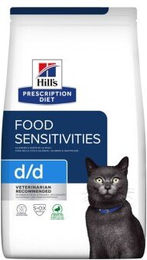 Hill's Prescription Diet d/d Food Sensitivities Trockenfutter für Katzen Adult mit Ente und grünen Erbsen Hypoallergen 3 x 3 kg - 3 x 3 kg – Bild 1 von 8