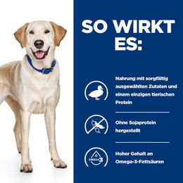 Hill's Prescription Diet d/d Hundefutter mit Ente und Reis 2x12 kg - 2 x 12 kg – Bild 1 von 2