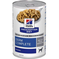Produktbild von Hill's Prescription Diet Derm Complete Hund Nassfutter Adult Stückchen in Sauce Hypoallergen 24 x 370 g - 24 x 370 g