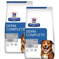 Produktbild von Hill's Prescription Diet Derm Complete Hundefutter 2x12 kg - 2 x 12 kg