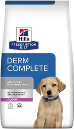 Produktbild von Hill's Prescription Diet Derm Complete Welpen Trockenfutter Hypoallergen Haut & Fell 2 x 12 kg - 2 x 12 kg